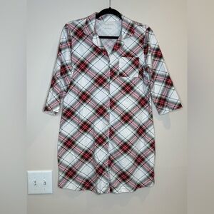 🔥Talbots Plaid Camisole Sz M 100% Cotton NWOT🔥